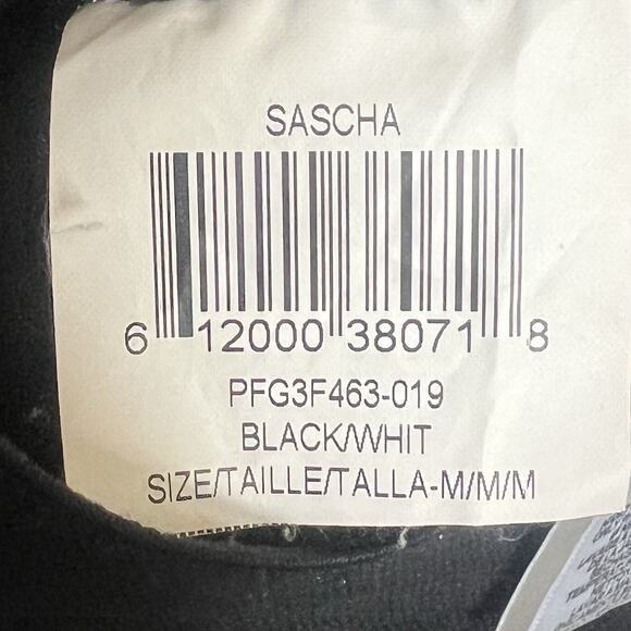 BCBG Maxazria Black White Lace Overlay Embroidered Pencil Skirt Size M - Picture 12 of 14